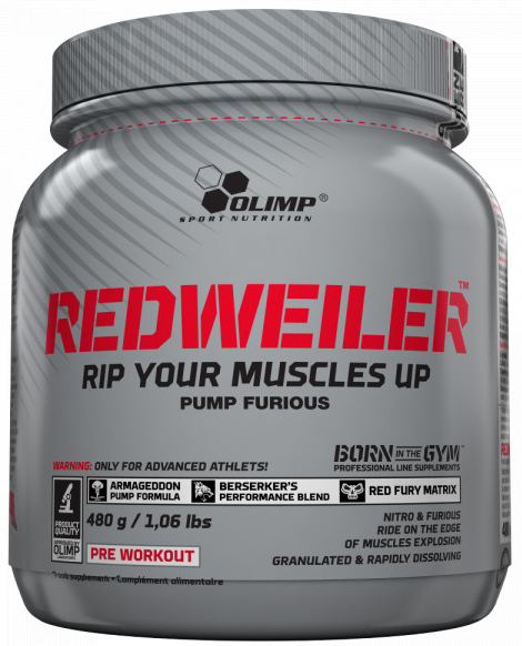 Предтренировочный комплекс Olimp Redweiler (480 гр)