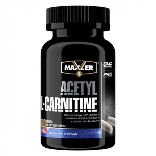 Л-Карнитин Acetyl L-Carnitine Maxler (100 кап)