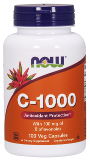 NOW Vitamin C 1000 (100 кап)