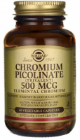 Solgar Chromium Picolinate (хром) 500 мкг (60 капс)