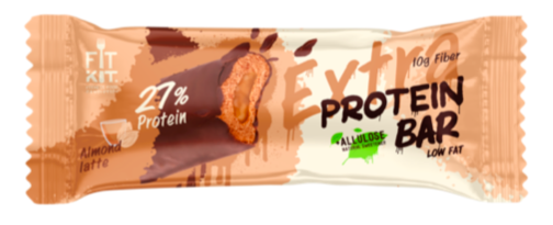 Протеиновый батончик с начинкой Fit Kit Protein bar EXTRA (55 гр)
