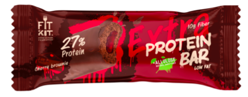Протеиновый батончик с начинкой Fit Kit Protein bar EXTRA (55 гр)