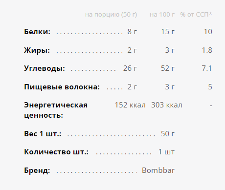 Чипсы цельнозерновые протеиновые BombBar (50 г)