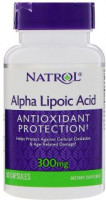 Natrol Alpha Lipoic Acid 300 mg (50 кап)