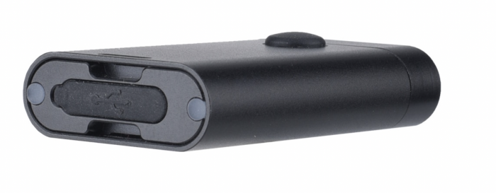 Фонарь брелок FiTorch K3 Lite (USB зарядка, 3 светодиода: красный, белый, УФ) черный