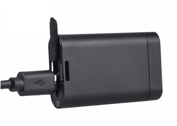 Фонарь брелок FiTorch K3 Lite (USB зарядка, 3 светодиода: красный, белый, УФ) черный