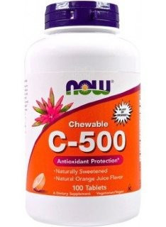 NOW C 500 Chewable (100 табл)