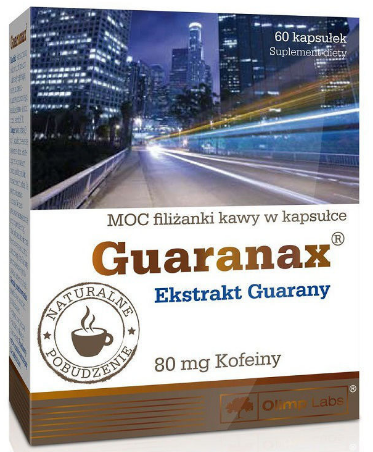 Guaranax (гуарана) 60 капсул Olimp