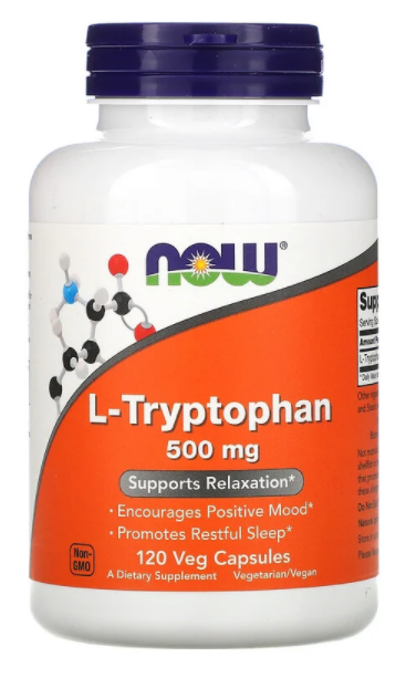 NOW L-Tryptophan 500mg (120 кап)