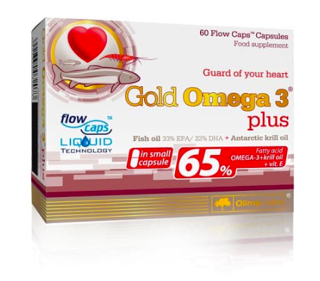 Омега жирные кислоты Olimp Gold Omega 3 65% (60 капсул)