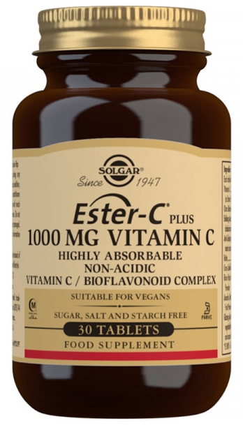 Solgar Ester-C Plus 1000 мг (витамин С) (30 табл)