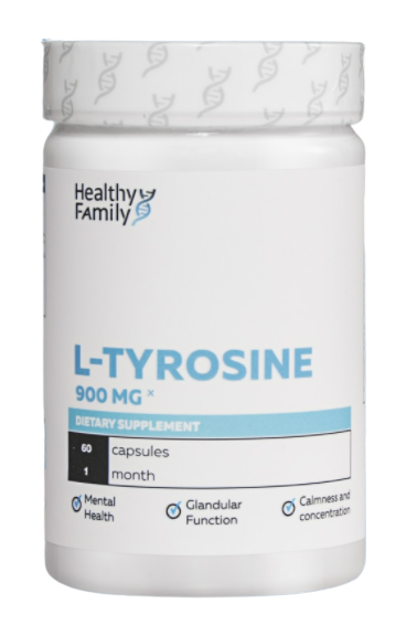Healthy Family L-Tyrosine 900 мг (60 капс)