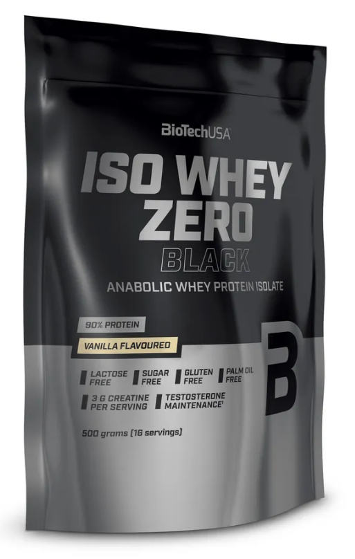 Изолят сывороточного протеина Iso Whey Zero Black BioTechUSA (500 гр)