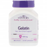 21st Century Gelatin 600mg (100 кап)