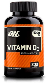 Optimum Nutrition Vitamin D (200 капс)