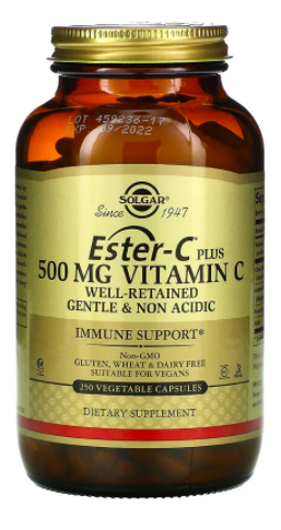 Solgar Витамин Ester-C Plus 500 мг (50 капс)