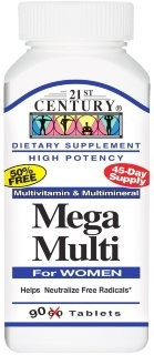 21st Century Mega Multi Womens (90 таб)