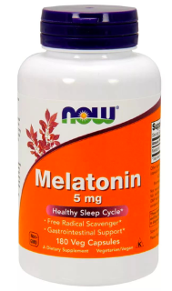 NOW Melatonin 5 mg (180 кап)