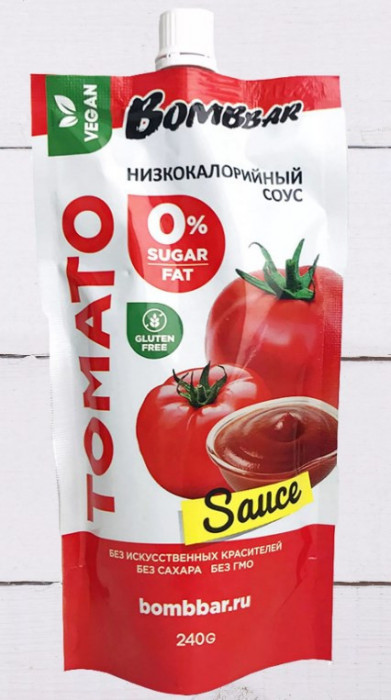 Низкокалорийный соус Томатный BombBar (240 г)