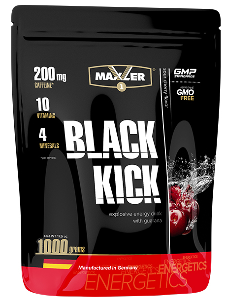 Энергетик - изотоник Maxler Black Kick (1000 гр)