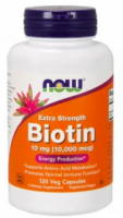 Biotin 10 000 мкг NOW (120 кап)