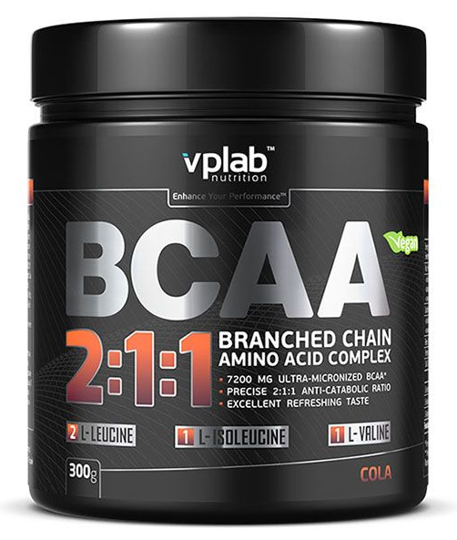VP Lab BCAA 2:1:1 (300 г)