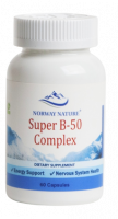 Norway Nature Super B-50 Complex (Комплекс витаминов группы B)