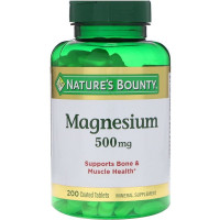 Nature's Bounty Magnesium (Магний) 500 mg