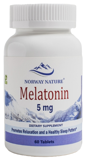 Норвежский Мелатонин 5 мг Norway Nature (60 таб)