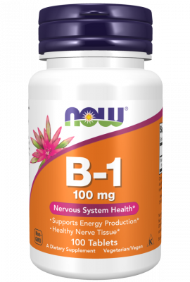 Витамин B-1 100 mg NOW