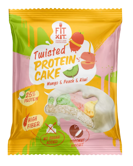 Протеиновое печенье Protein TWISTED CAKE Fit Kit (70 г)