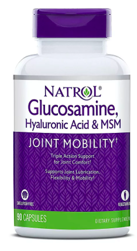 Natrol Hyaluronic Acid MSM Glucosamine (90 кап)