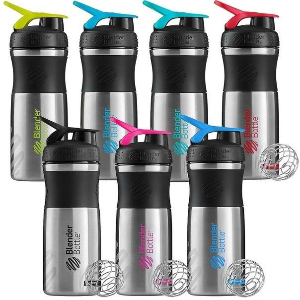 Шейкер Blender Bottle SportMixer Stainless (828 мл)