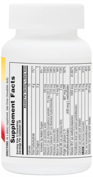 Hema-Plex (железо) 60 мягких капсул быстрого действия Natures Plus