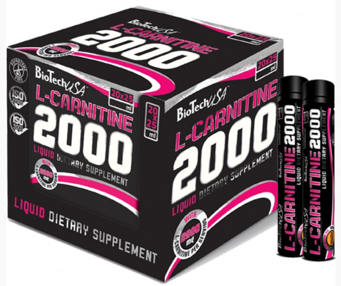 BioTech USA L-Carnitine 2000 (25 мл/1 ампула)