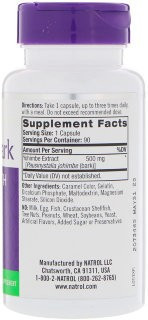 Natrol Yohimbe Bark (Йохимбин) Men's Health 500 mg