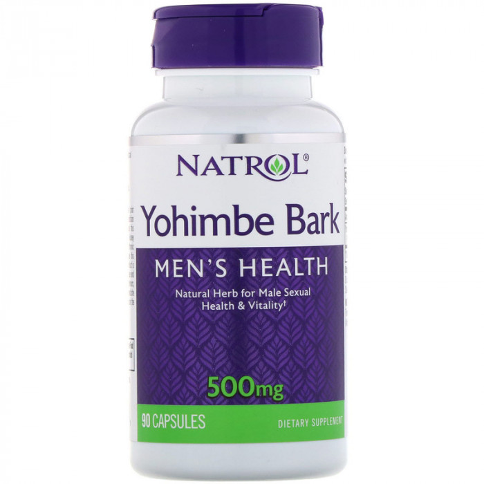 Natrol Yohimbe Bark 500 мг (90 кап)