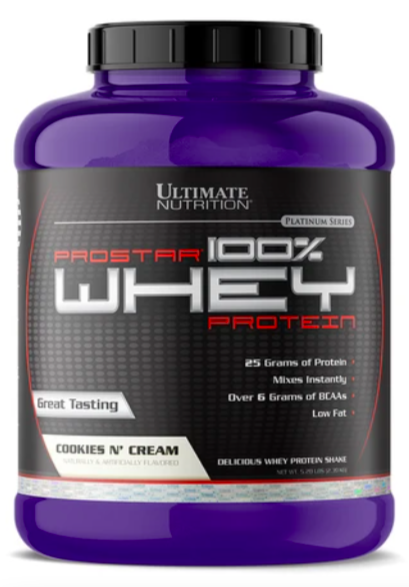 Сывороточный протеин Ultimate Nutrition Prostar 100% Whey Protein (2270 г)