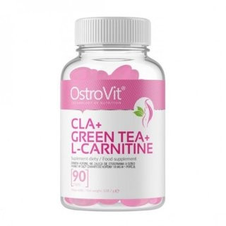 Ostrovit CLA + Green Tea + L-Carnitine (90 кап)