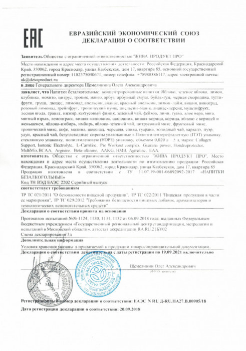 Wellness Line L-Carnitine 5000 (1000 мл)