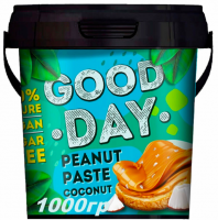 Арахисовая паста с кокосом GOOD DAY (1000 гр)