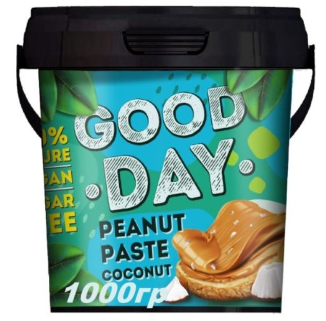 Арахисовая паста с кокосом GOOD DAY (1000 гр)