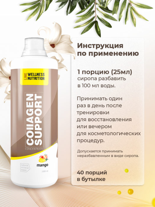 Wellness Line Collagen Support (1000 мл)