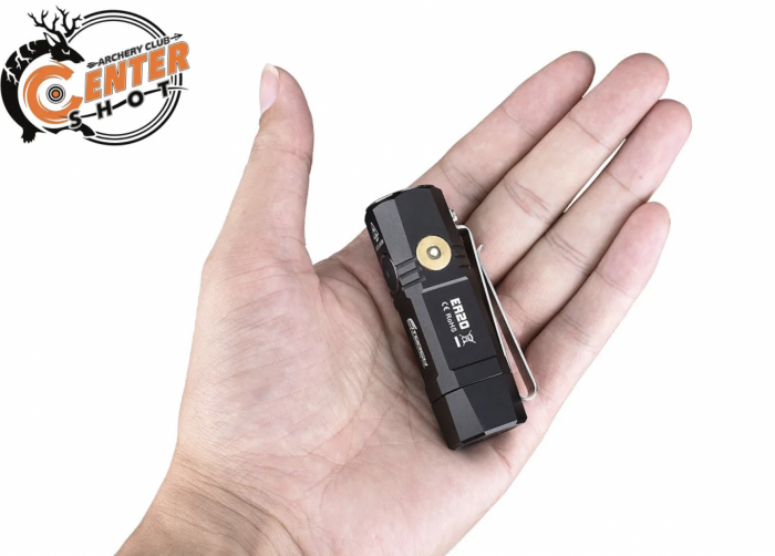 Фонарь FiTorch ER20 универсальный компактный (магнитная USB зарядка, магнит) черный