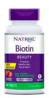 Natrol Biotin Быстрорастворимый 10 000 mcg (60 таб)