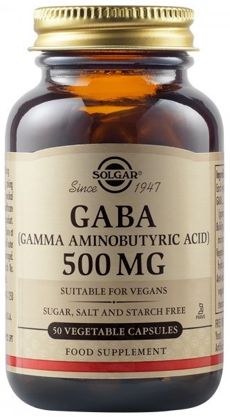 Solgar GABA (ГАБА) 500 мг (50 капс)