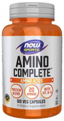 Amino Complete (аминокислотный комплекс) 120 капсул NOW Foods