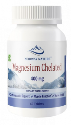 Норвежский Магний Хелат 400 мг Norway Nature