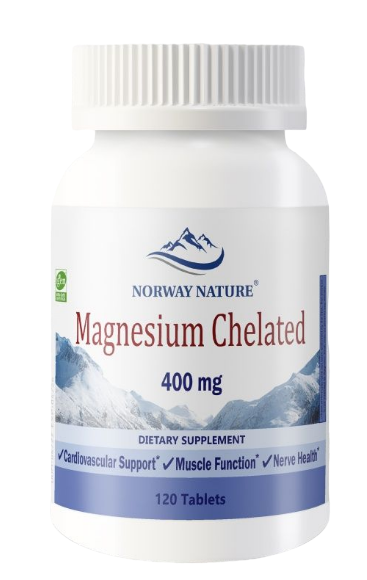 Норвежский Магний Хелат 400 мг Norway Nature