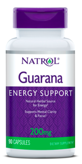 Natrol Guarana (Гуарана) 200 mg